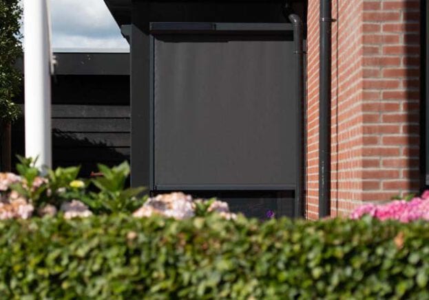 Screen zonwering op zonne-energie