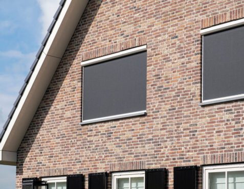 Ritsscreens bovenverdieping
