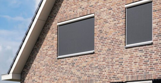Ritsscreens bovenverdieping